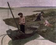 Pierre Puvis de Chavannes the poor fisherman France oil painting artist